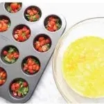 Keto groente muffin